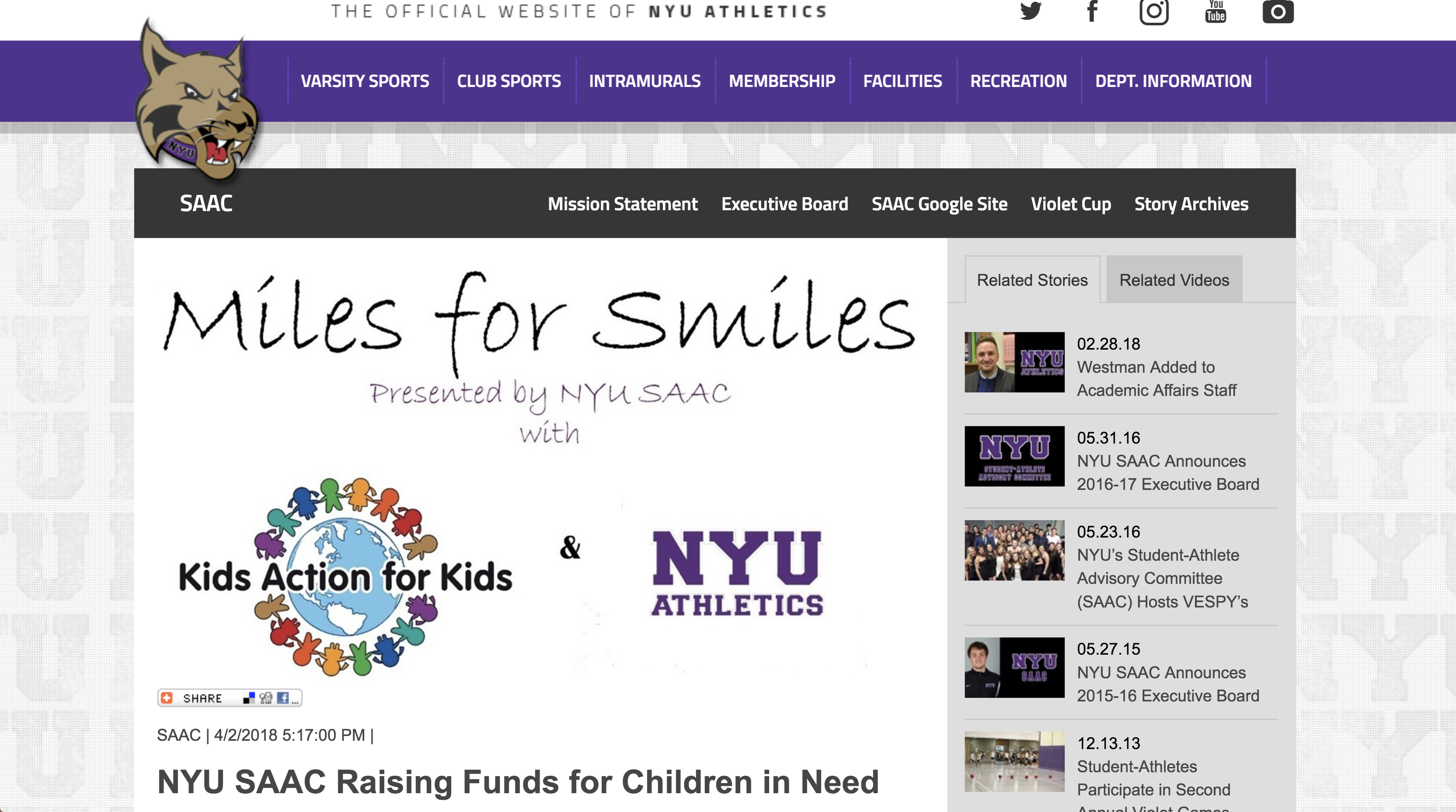 NYU Athletics – USA